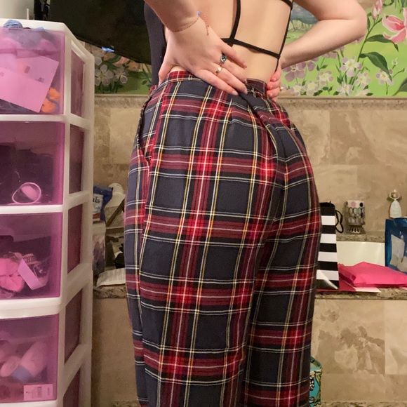 PLAID WOMEN’S TROUSERS - Picture 2 of 3